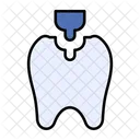 Tooth Filling Filling Dental Care Icon