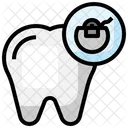 Dental Floss Tooth Hygiene Health Care Icon