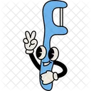 Floss Dental Hygiene Icon