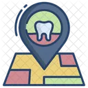 Dental Hospital Location Dental Location Dentist Location Icon