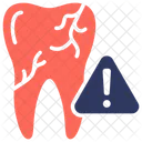 Dental Crack Broken Icon