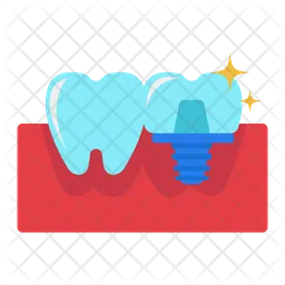 Dental implant  Icon