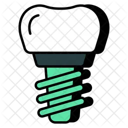 Dental Implant  Icon