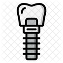 Dental implant  Icon