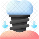 Dental Implant Tooth Teeth Icon