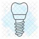 Tooth Implant Implantation Icon