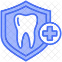 Dental Insurance Tooth Shield Icon