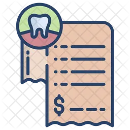 Dental Invoice  Icon