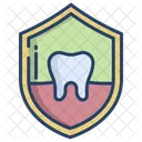 Dental Protection Dental Shield Protection Icon