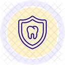 Dental Protection Color Circle Icon Icon