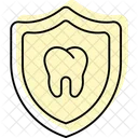 Dental Protection Color Shadow Thinline Icon Icon