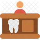Dental Reception Front Desk Reception Icon