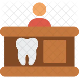 Dental Reception  Icon