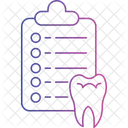 Dental Record Patientrecord Oralhealthrecord Icon