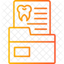 Dental Record  Icon