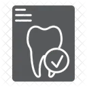 Dental Tooth Report Icon