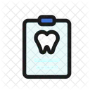 Dental Report Tooth Report Teeth Report Icon