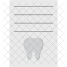 Dental Report  Icon