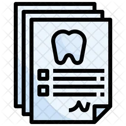Dental Report  Icon