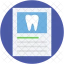 Dental Report Checkup Icon