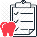 Dental report  Icon