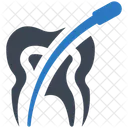 Dental Root Cleaning Canal Chanel Icon