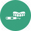 Dental Clean Dental Treatment Toothbrush 아이콘