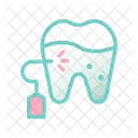 Dental Scaling Tooth Scaling Dental Icon
