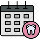 Dental Schedule Appointment Clinic Icon