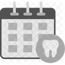 Dental Schedule Appointment Clinic Icon