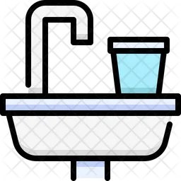 Dental sink  Icon