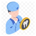 Dental Dentist Man Icon