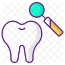 Dentalspiegel  Symbol