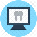 Dente Anatomia Monitor Icon