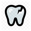 Dente Fratura Dentes Icon