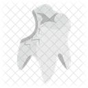 Danificado Dente Quebrado Ícone
