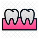 Dentes Gengiva Molar Ícone