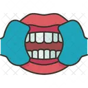 Dentes Retrator Dental Ícone