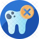 Denti cariati  Icon