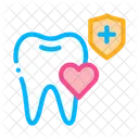 Dentist Teeth Insurance Icon