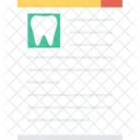 Dentist Medical Report Icon