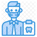 Dentist Jobs Man Icon