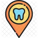 Pin Location Dentist Icon