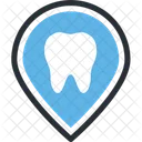 Dentist Location Clinic Icon