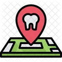 Dentist Location  Icon