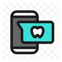 Dentist Message Mobile Message Dental Appointment Icon