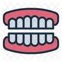 Denture Tooth Gum Icon
