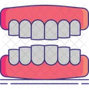 Dentures Teeth Tooth Icône