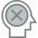 Deny Thought Mind Mapping Icon