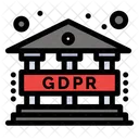 Departamento GDPR  Ícone